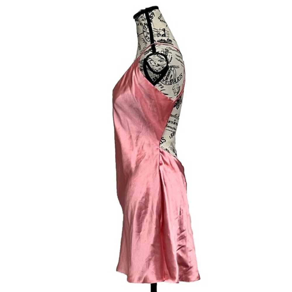 victoria secret Pink Satin Open Back Womens Vinta… - image 3