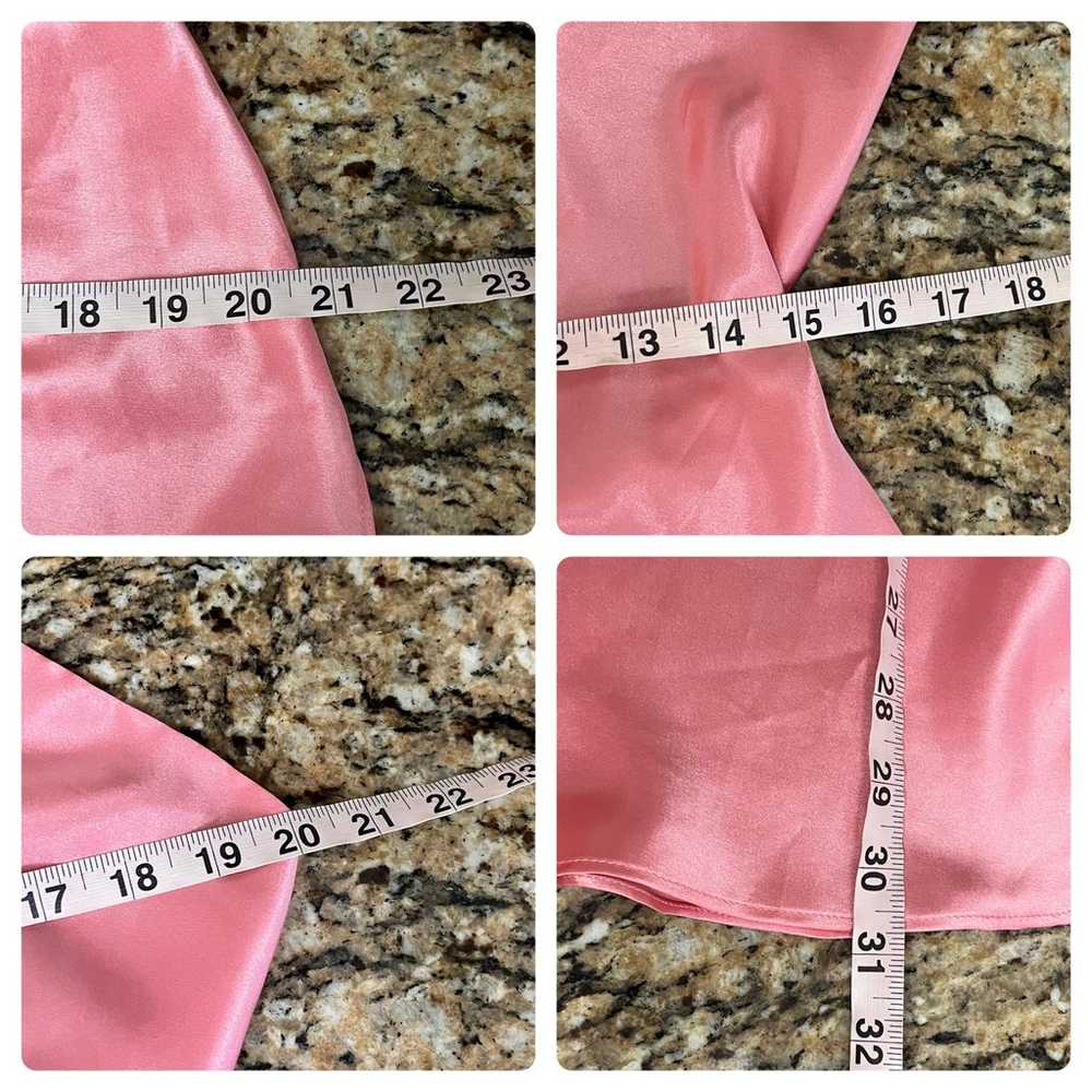 victoria secret Pink Satin Open Back Womens Vinta… - image 5