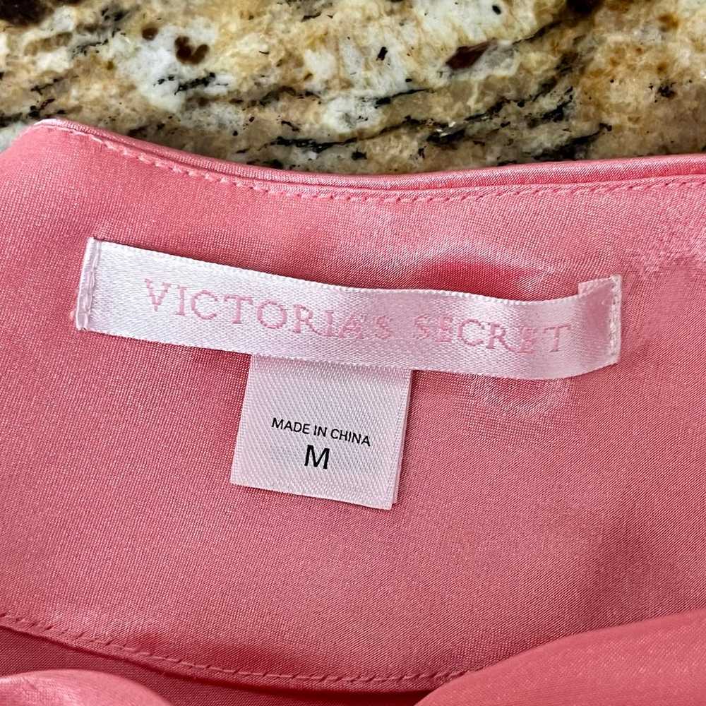 victoria secret Pink Satin Open Back Womens Vinta… - image 8