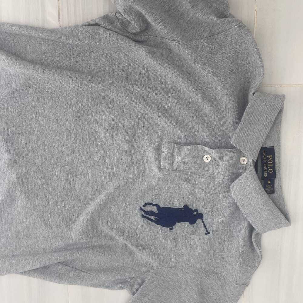 Polo Ralph Lauren × Streetwear Grey polo Ralph La… - image 3