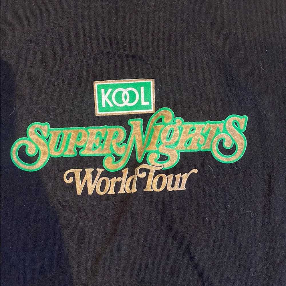 Vintage 1980s Kool Super Nights World Tour Shirt L - image 2