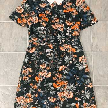 Vintage Cottagecore Floral Dress