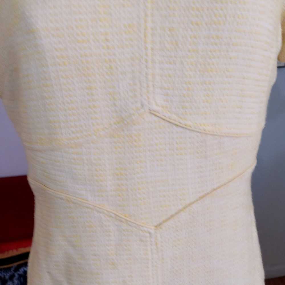 Yellow and white vintage inspired dress by Boden - image 2