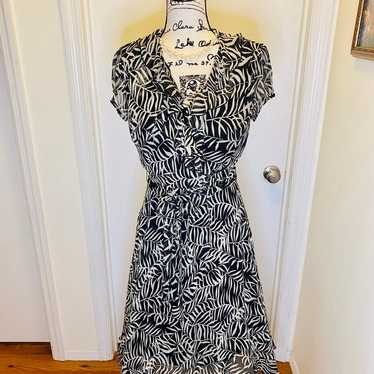 Beautiful Flow Dress with Black Slip