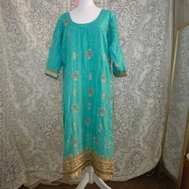 Hand made beautiful indian party Dress - image 1