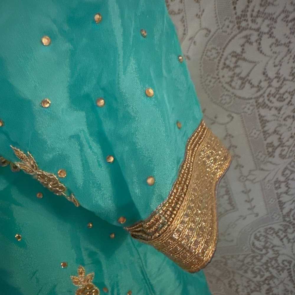 Hand made beautiful indian party Dress - image 5