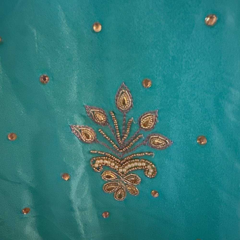 Hand made beautiful indian party Dress - image 6