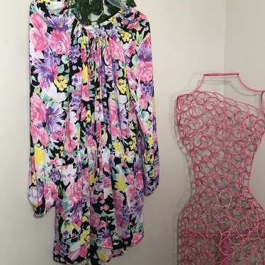 VINTAGE Leyden Floral long sleeve Romper - image 1