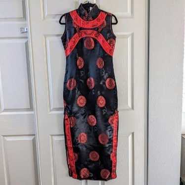 long Qipao Cheongsam
Silk Dress