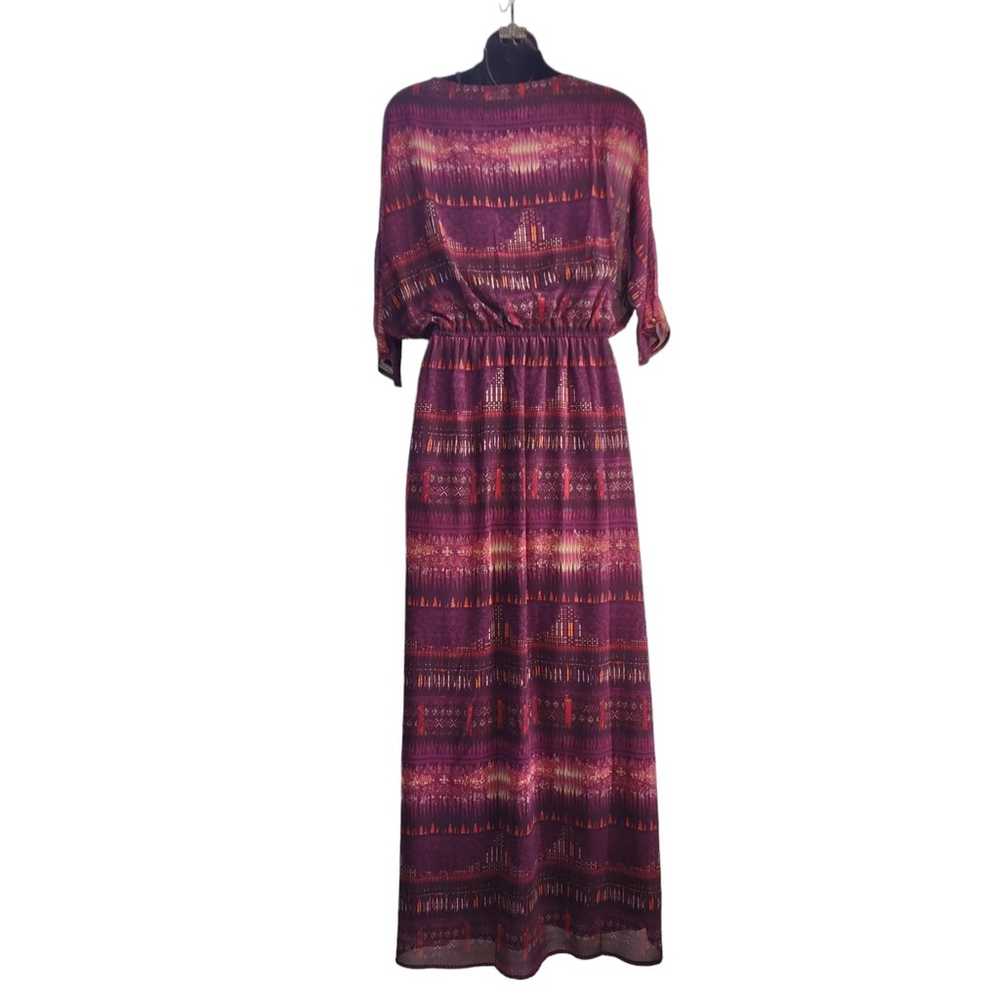 CV By Cynthia Vincent BoHo Hippie Maxi Dress Size… - image 2