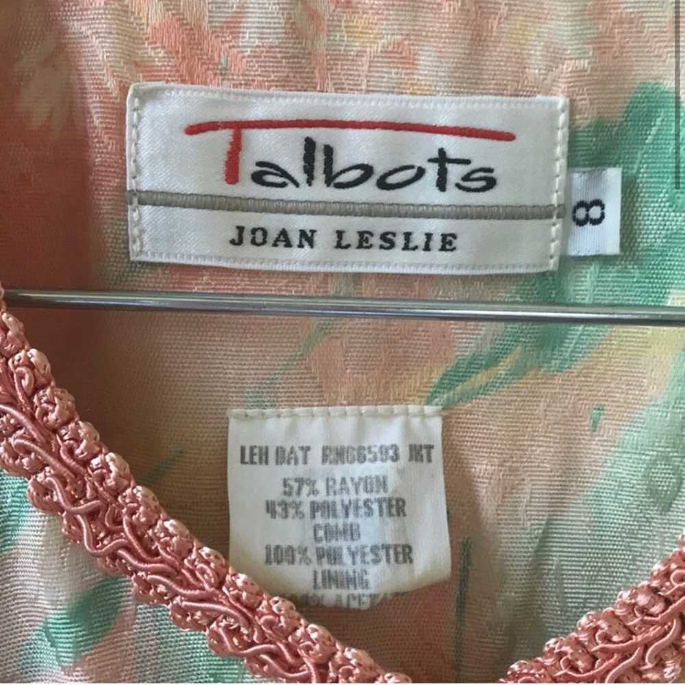 Vintage (1991) Talbots two piece floral - image 2