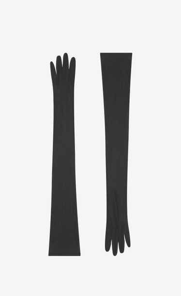 Saint Laurent Paris long gloves