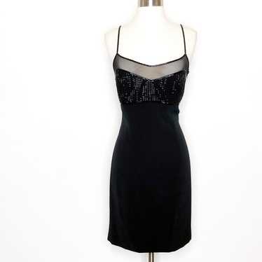 Oleg Cassini-Black Tie Little Black Dres