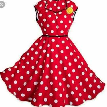 Disney Parks Original Minnie Mouse Red and White D