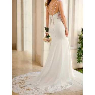 Stella York Designer Cathedral Style Wedding Gown - image 1