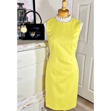 Gianni Versace Vintage Yellow Cocktail Dress