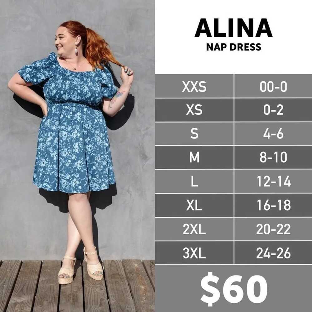 Lularoe Alina Dress Large - image 2