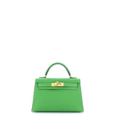 Hermès Kelly Mini leather handbag