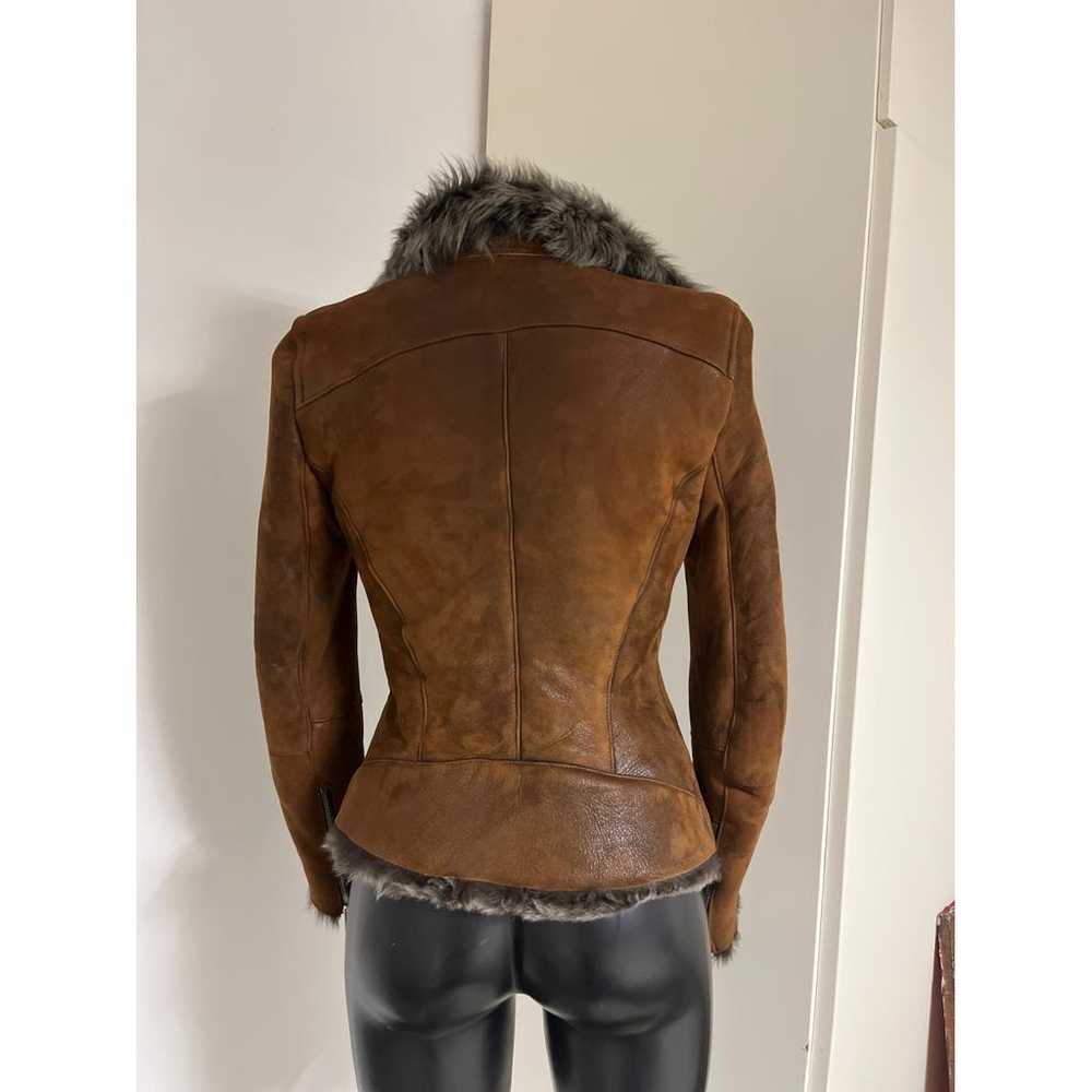 Delan Leather biker jacket - image 3