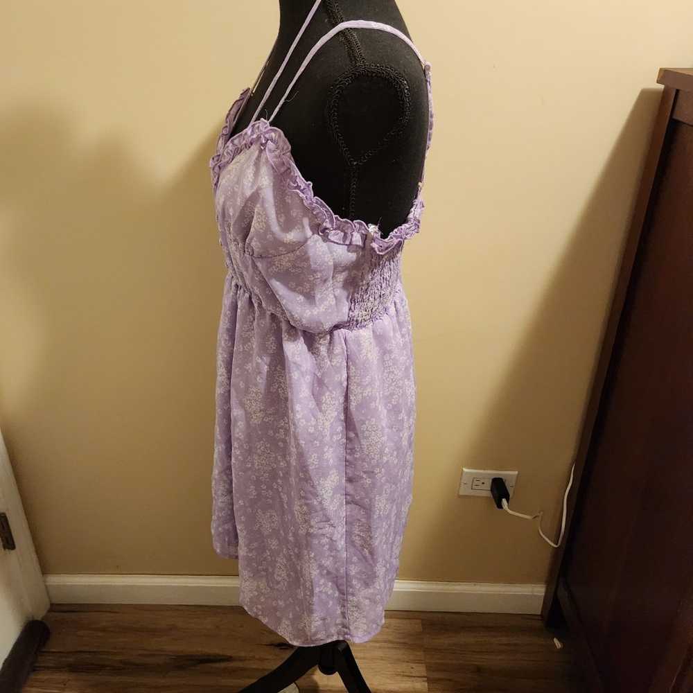 Lavender Babydoll Coquette Sundress - image 3