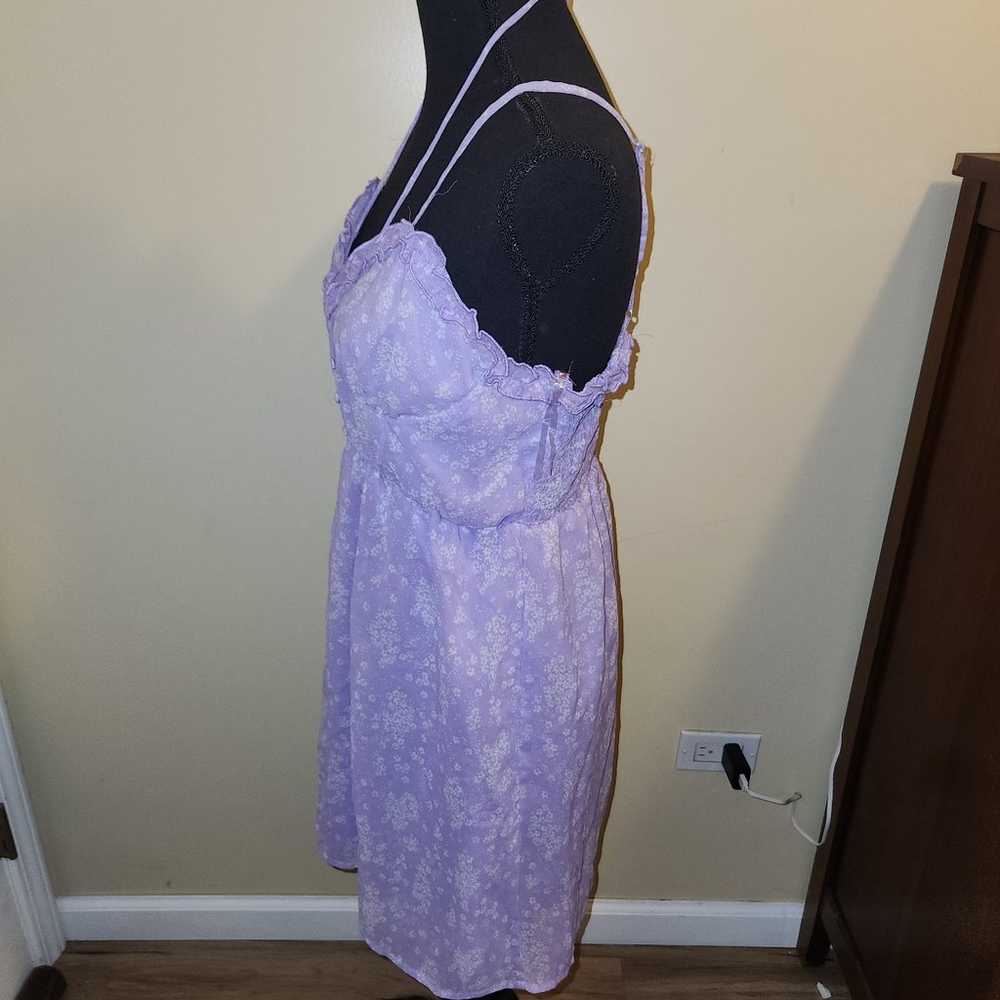 Lavender Babydoll Coquette Sundress - image 9