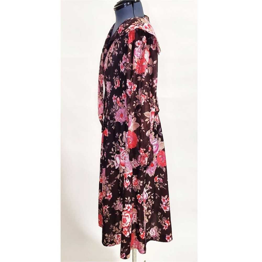 Vintage 1980s Day Dress Print Size Large - image 3