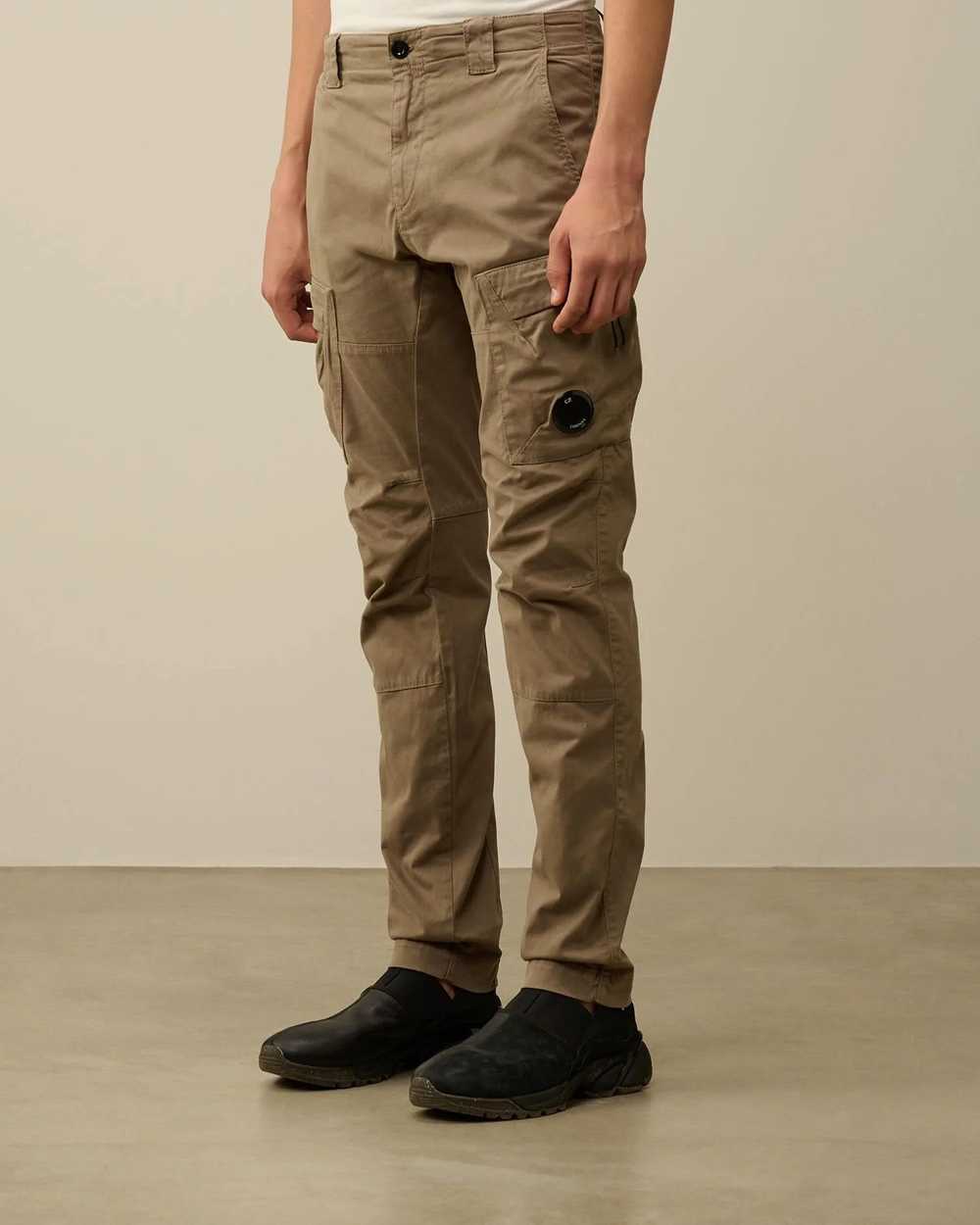 C.P. Company o1y1224 Logo Cargo Pant in Khaki - image 2