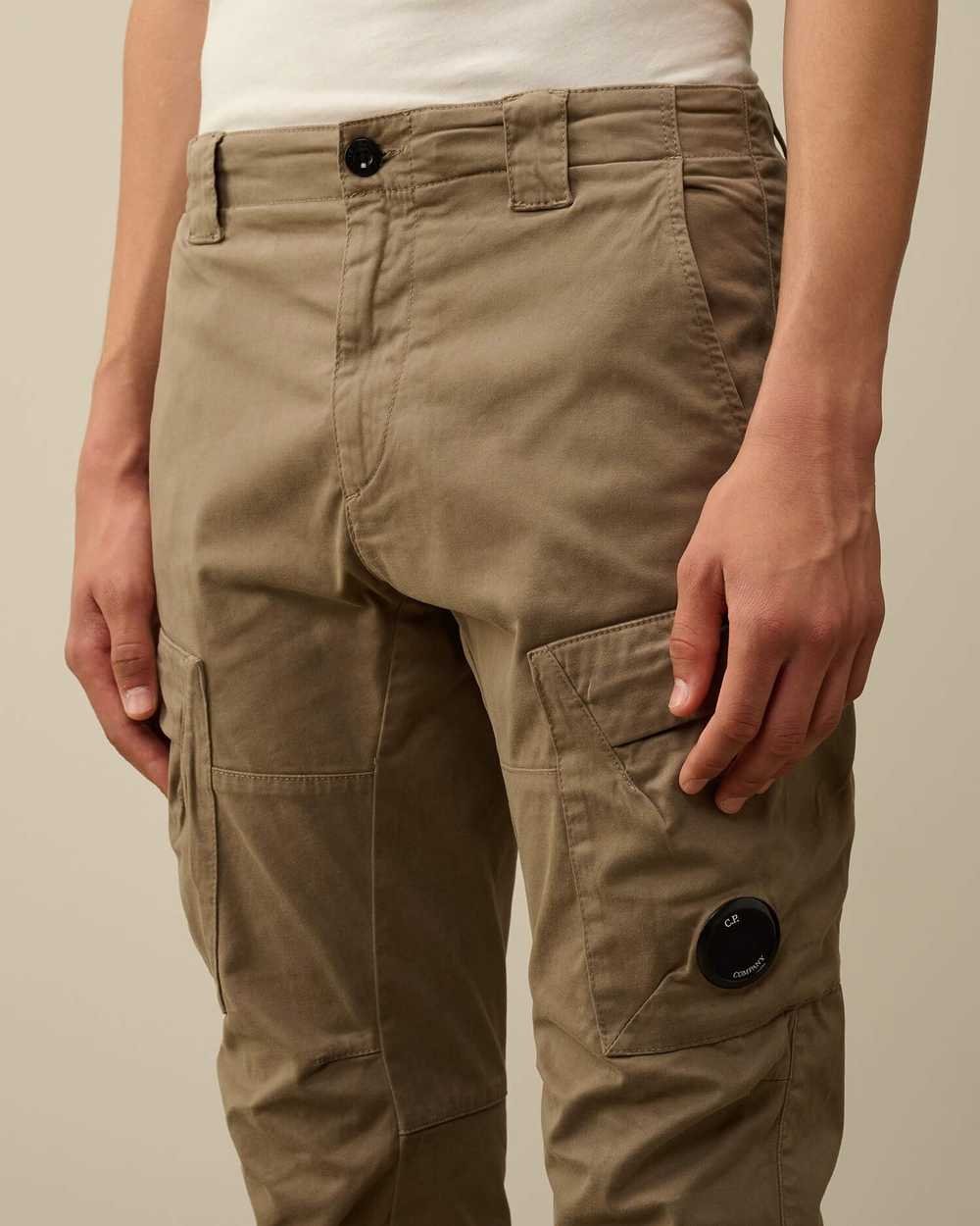 C.P. Company o1y1224 Logo Cargo Pant in Khaki - image 3