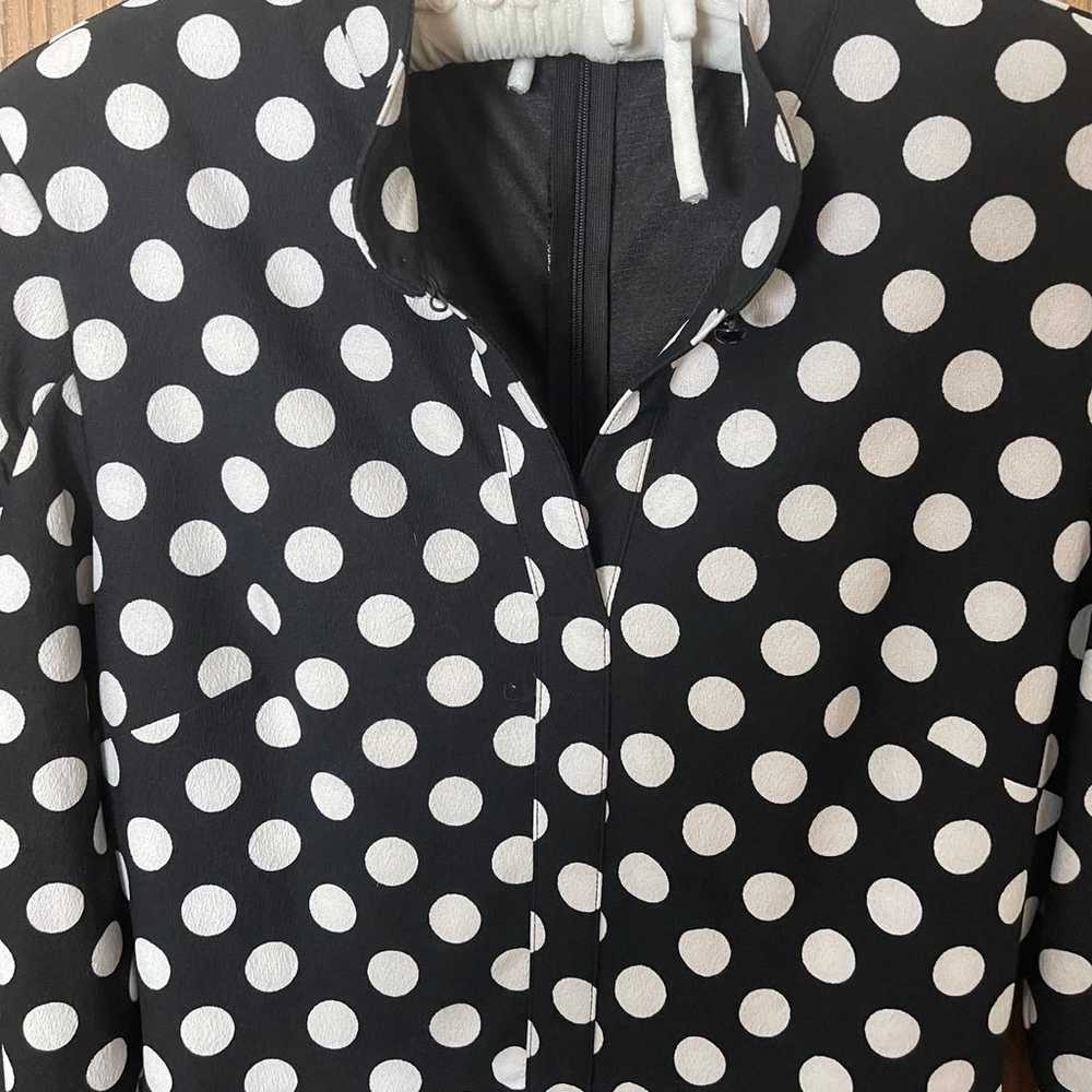 New! RETRO / VINTAGE-VIBE POLKA DOT BLACK & WHITE… - image 2