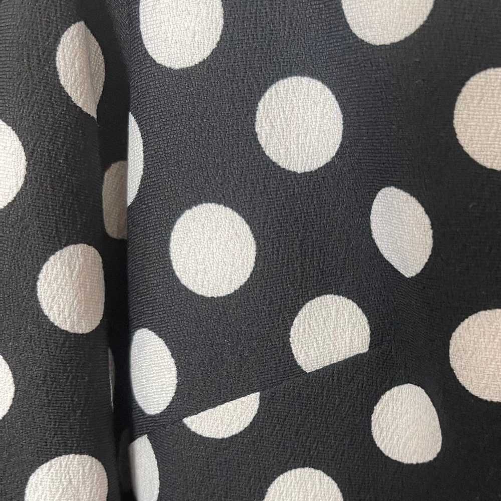 New! RETRO / VINTAGE-VIBE POLKA DOT BLACK & WHITE… - image 6