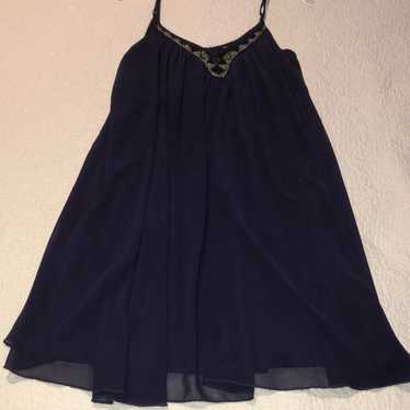 NWOT Express dark purple tunic dress