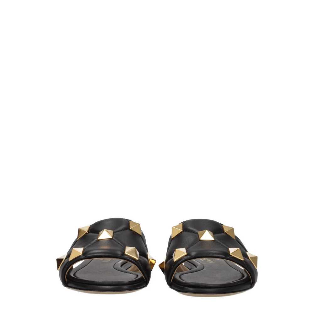 Valentino Garavani ob1o1e1224 Leather Slippers in… - image 3