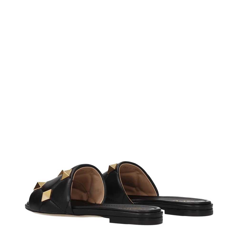 Valentino Garavani ob1o1e1224 Leather Slippers in… - image 4