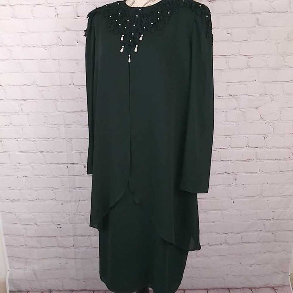 Patra Stenay Dress Sz 14 Embellished VTG - image 12