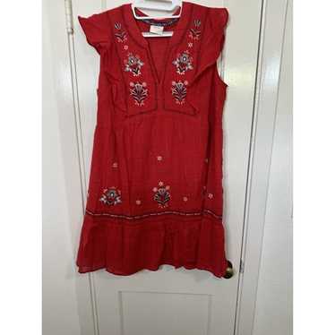 Knox Rose Vintage Style Red Short Sleeve T Shirt D