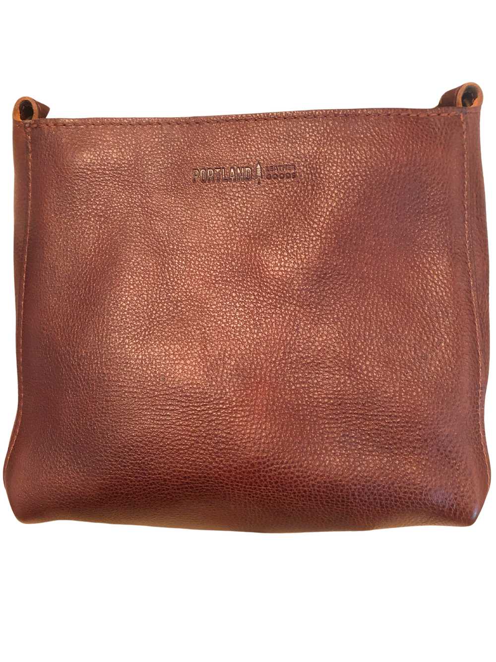 Portland Leather Triangle Shoulder Bag - image 2