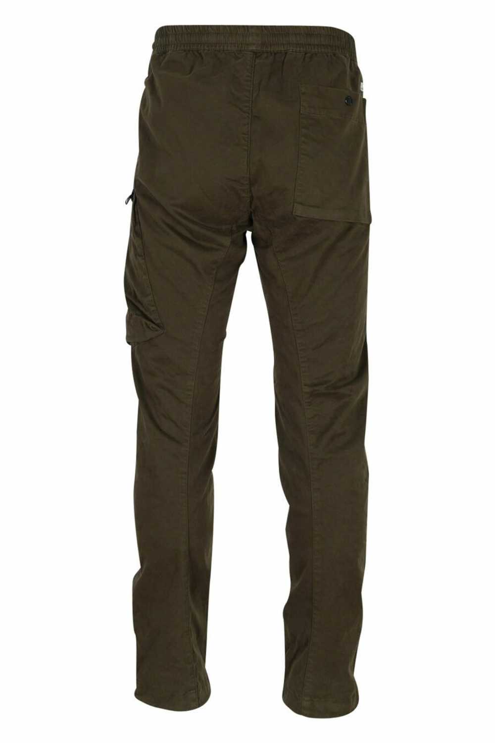 C.P. Company o1y1224 Logo Cargo Pant in Military … - image 3