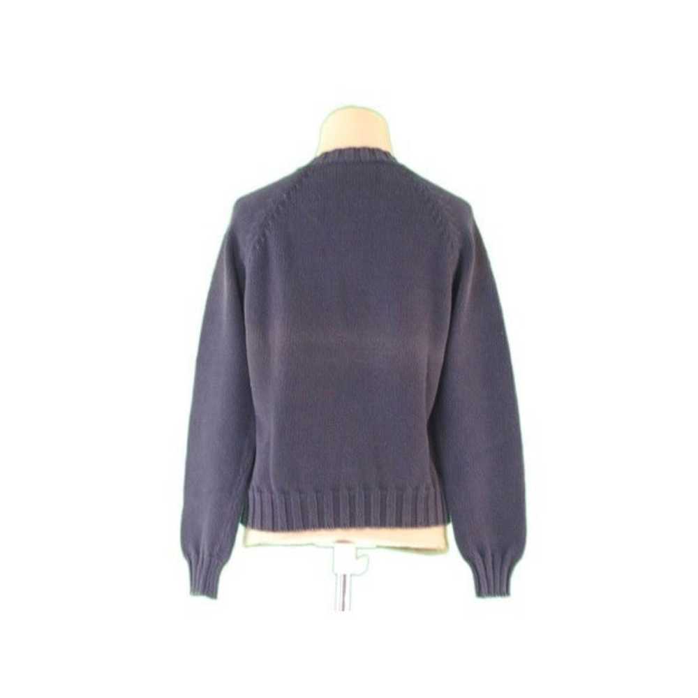 Max Mara Knit Sweater Weekend Line V Neck Dark Gr… - image 2