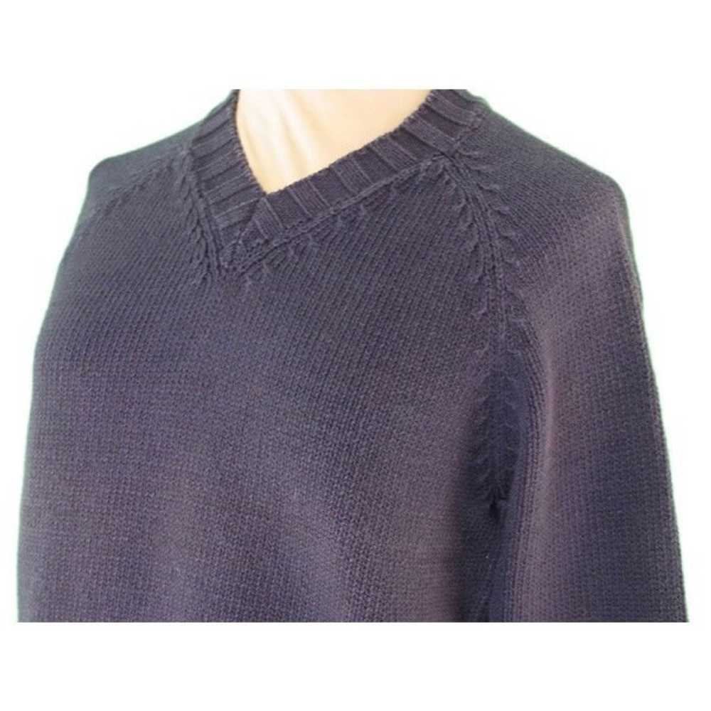 Max Mara Knit Sweater Weekend Line V Neck Dark Gr… - image 3