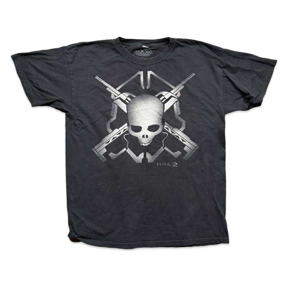 Xbox 360 Halo 2 Skull Y2K Xbox 360 Graphic Tee - image 1