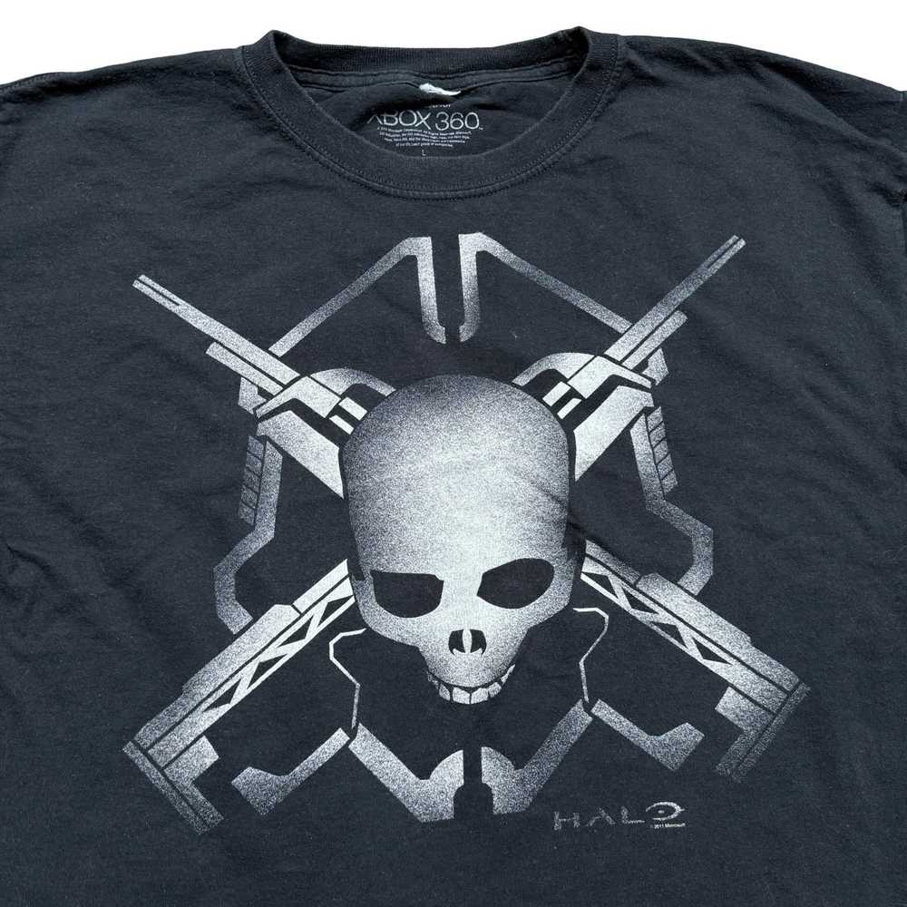 Xbox 360 Halo 2 Skull Y2K Xbox 360 Graphic Tee - image 2