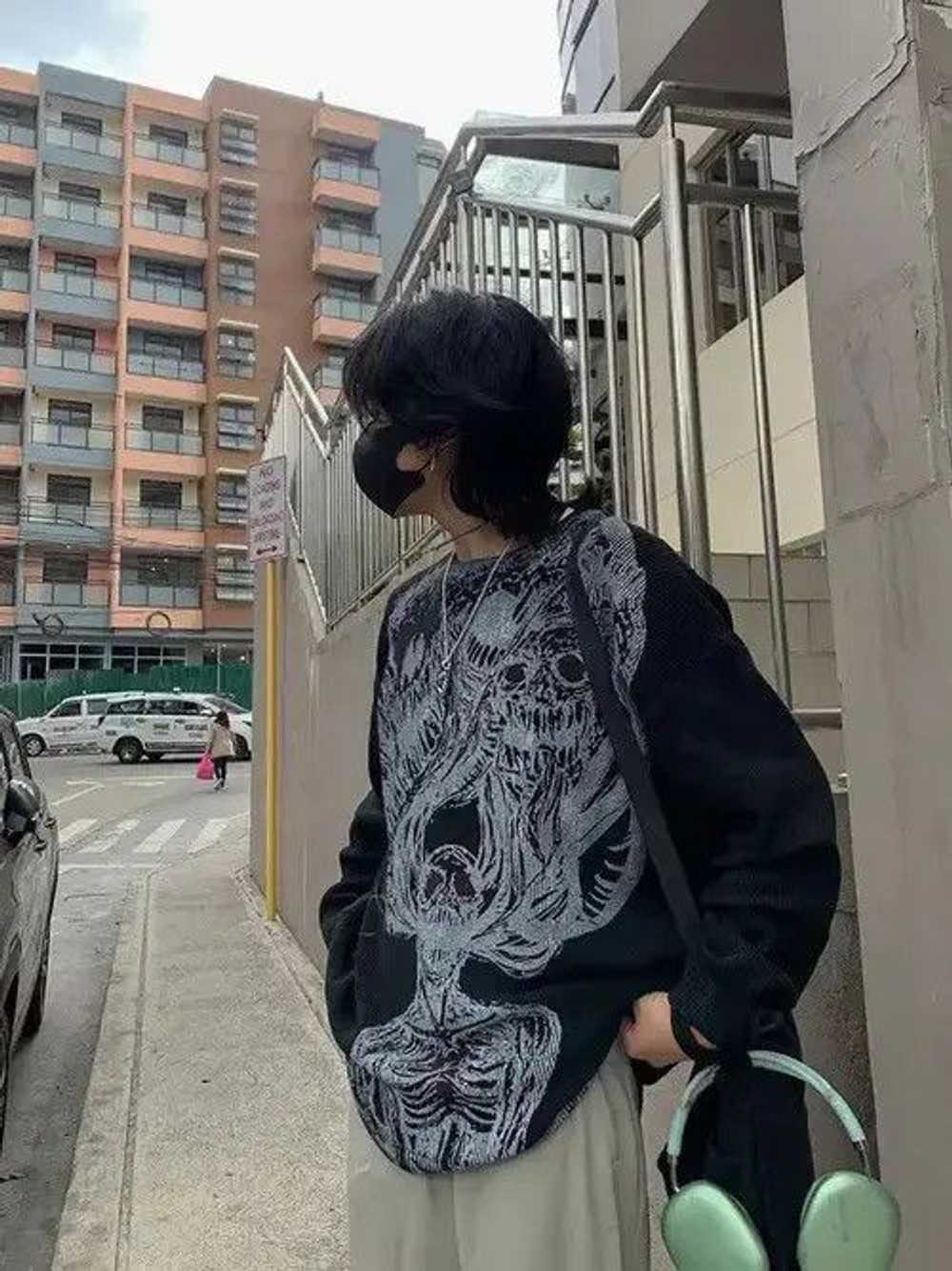 Japanese Brand × Streetwear × Vintage Gothic Wool… - image 3