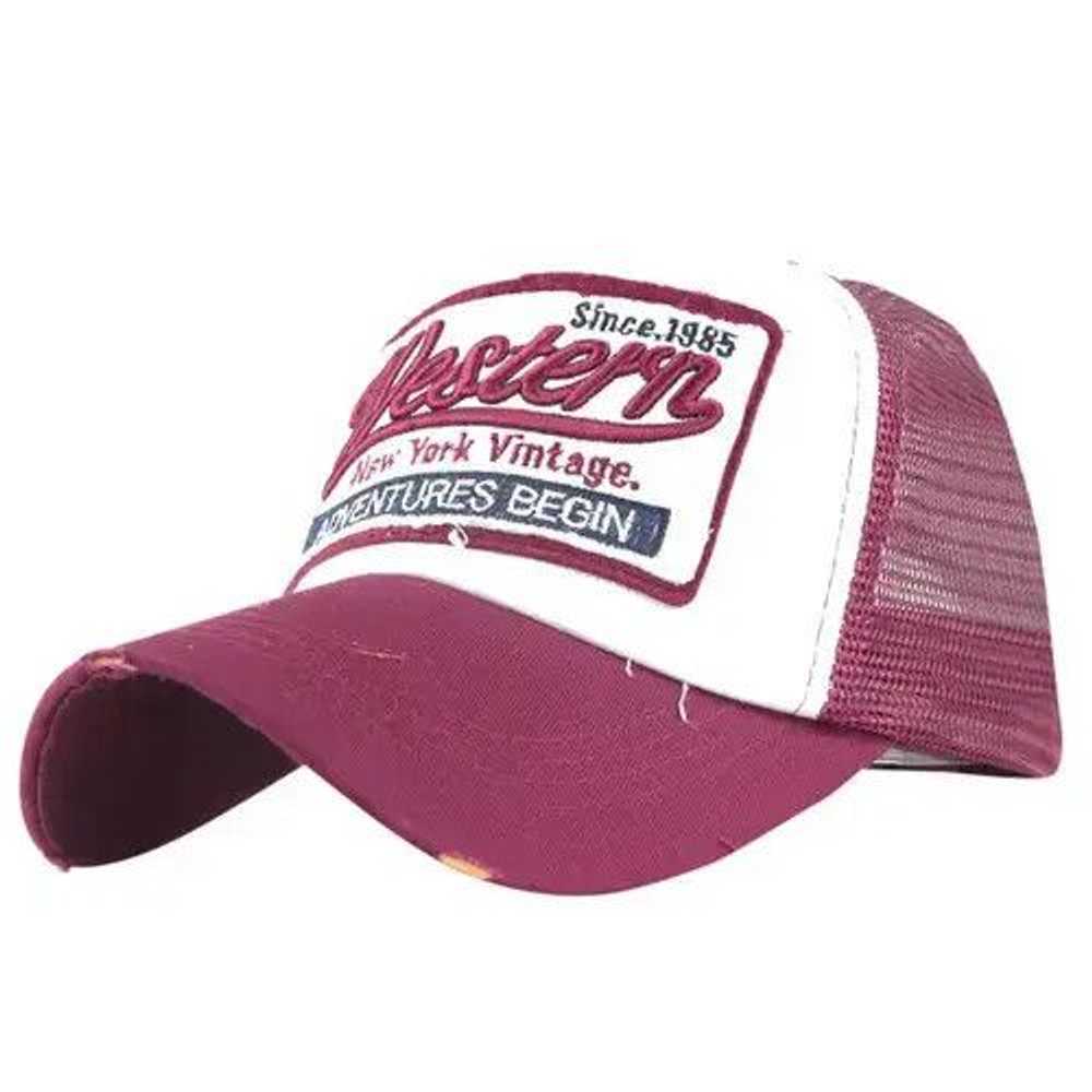 Custom × Trucker Hat × Vintage Trucker Hat Wester… - image 2