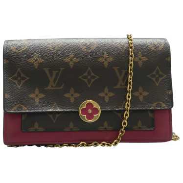 Louis Vuitton Flore chain leather handbag