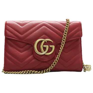 Gucci GG Marmont Chain Matelasse leather handbag