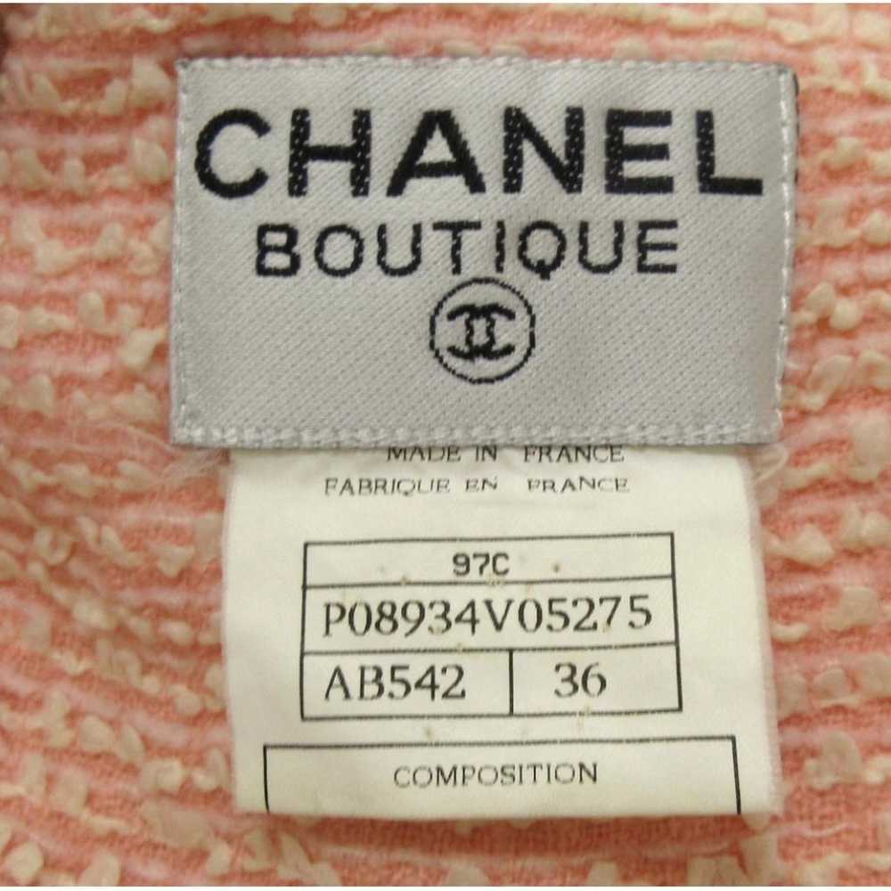 Chanel Tweed mid-length dress - image 3