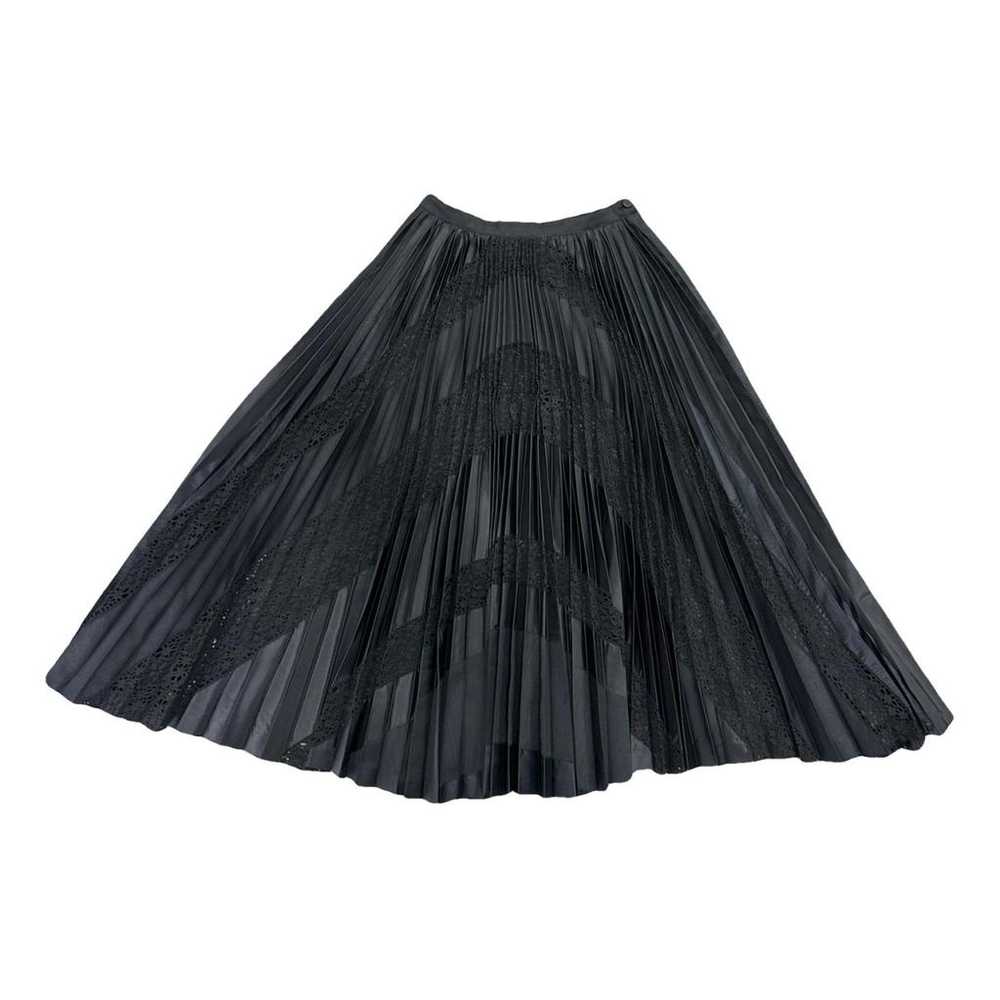 Issey Miyake Silk maxi skirt - image 1