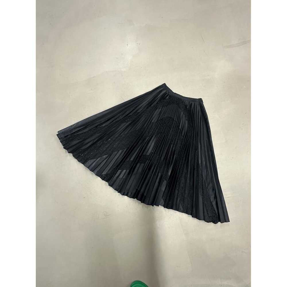 Issey Miyake Silk maxi skirt - image 2