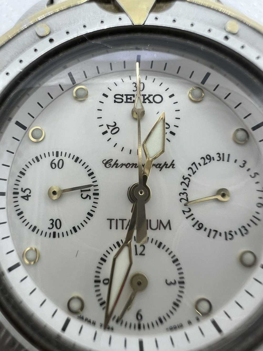 Seiko × Vintage × Watch SEIKO Alarm Chronograph - image 3