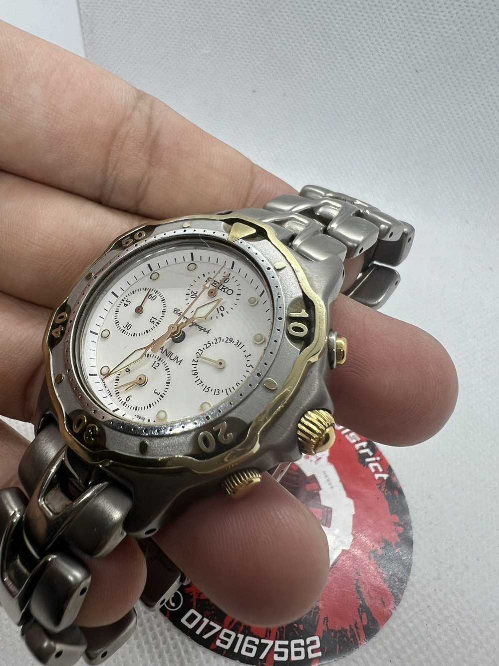 Seiko × Vintage × Watch SEIKO Alarm Chronograph - image 6